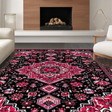 Luxurious Monochrome Circular Design(Black)