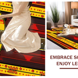 Striking Transitional Guitar Layout(Red)