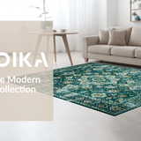 Dynamic Round Color Block Composition(Blue)