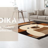 Cozy Natural Fiber Round Design(Beige)