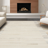 Chic Abstract Lattice Arrangement(Beige)