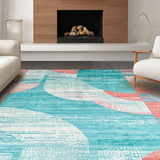 Elegant Toned Linear Design(Blue)