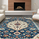 Luxe Denim Infused Rustic Charm(Blue)