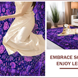 Vibrant Vintage Paisley Aesthetic(Purple)