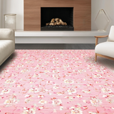 Delicate Floral Ivory Accents(Pink)