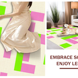 Delightful Multicolor Activity Scene(Beige)