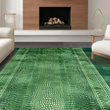 Lively Creature Themed Bathroom Elegance(Green)