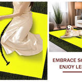 Artistic Yellow Black Mood Enhancer(Yellow)