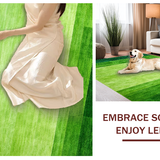 Charming Plush Green Oasis(Green)