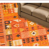 Chic Fringed Contemporary(Orange)