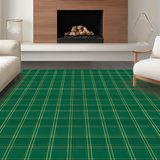 Elegant Reversible Checkered Style(Green)