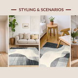 Elegant Grey Geometric Textures(Gray)