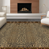 Chic Whimsical Leopard Patterned Accent(Beige)