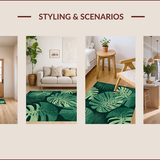 Tropical Chic Leaf Motif(Green)