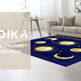 Ethereal Moonlit Patterned Elegance(Blue)