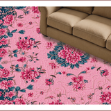 Ultra Soft Area Rug, Non Slip, Stain Resistant, Washable Area Rugs for Living Room, Bedroom, Boho Blush Pink Bedroom Area Rug(Pink)