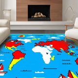 Colorful Alphabetic Interactive Canvas(Blue)