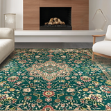 Vibrant Antique Floral Arrangement(Green)