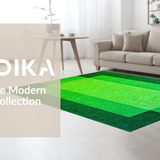 Charming Green and White Motif(Green)