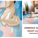 Charming Airy Textural Layers(Blue)