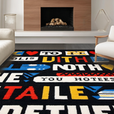 Bold Graphic Quip Decoration(Black)