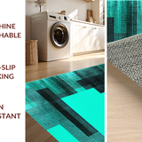 Chic Low Key Abstract Motif(Blue)