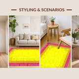 Lively Multicolored Artful Composition(Yellow)