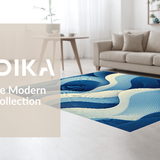 Artistic Whimsical Circular Arrangement(Blue)