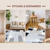 Chic Minimalist Tiled Design Inspiration(Gray)