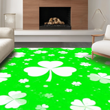 Festive Green Shamrock Aesthetic(Green)