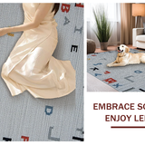 Grey Whimsical Letter(Gray)