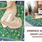 Elegant Transitional Tiled Motif(Green)