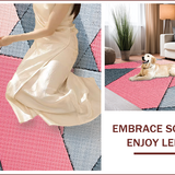 Ultra Soft Area Rug, Non Slip, Stain Resistant, Washable Area Rugs for Living Room, Bedroom, Abstract Washable Bedroom Luxury Area Rug(Pink)