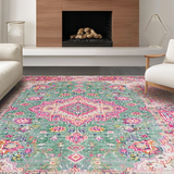 Cozy Sage Green Ornamental Style(Green)