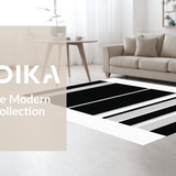 Vibrant Graphic Patterned Texture(Black)