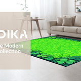 Inviting Natural Elements Floor Accent(Green)