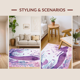 Dreamy Ethereal Watercolor Design(Purple)