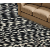 Modern Black and White Checkerboard Style(Black)