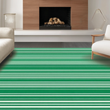 Sleek Modernist Striped Appeal(Green)