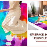 Vibrant Tie Dye Rainbow Aesthetic(Pink)