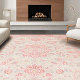Sunny Cheerful Abstract Floral Vibe(Pink)