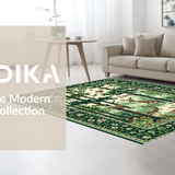 Chic Earthy Toned Print(Green)