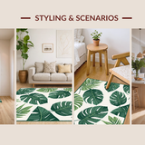 Chic Nature Inspired Motif(Green)