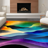 Striking Multi Hued Design(Blue)