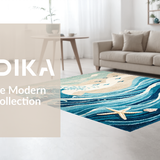 Charming Textured Beach Vibes(Blue)