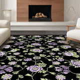 Elegant Minimalist Black Blossom(Black)