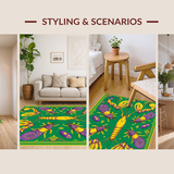 Playful Lobster and Iris Fusion(Green)