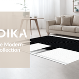 Elegant Textured Symmetrical Design(Black)