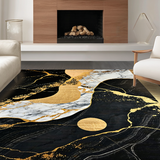Bold Geometric Black Marble Vision(Black)