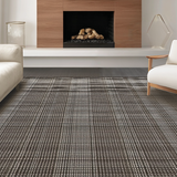 Artistic Layered Brown White Design(Gray)